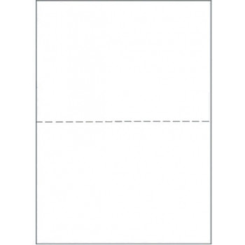 A4 HORIZONTAL PERFORATED PAPER SQUARE EDGES White, Bx500
