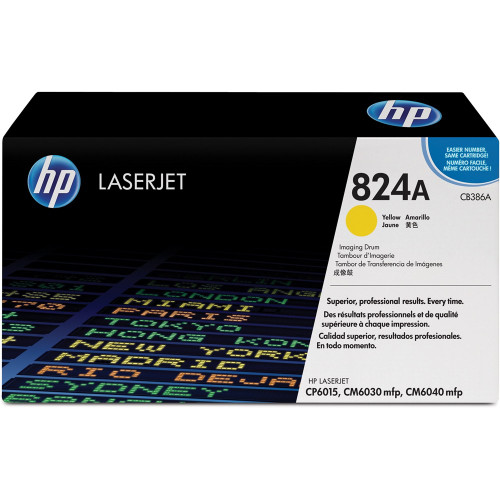 HP COLOR LASERJET YELLOW IMAGE DRUM (CB386A) 35K Suits LaserJet CP6015 / CM6040MFP