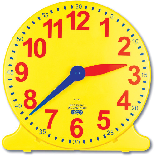 LEARNING CAN BE FUN Teacher Clock