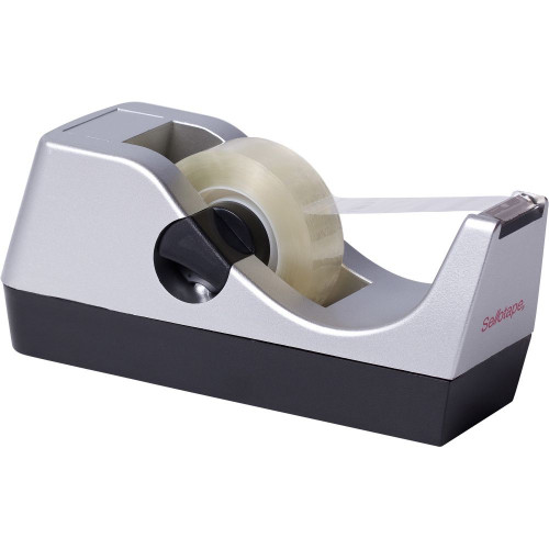 Sellotape Desktop Tape Dispenser Silver