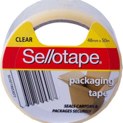 SELLOTAPE HOT-MELT ADHESIVE Packaging Tape 48mmx50m Clear