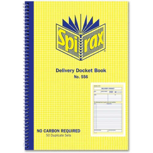 SPIRAX 556 DELIVERY BOOK 700 dup 200x125mm