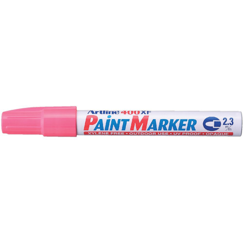 ARTLINE 400 PAINT MARKERS 2.3mm Bullet Pink Pack of 15 ** ETA 28/9/2026 **