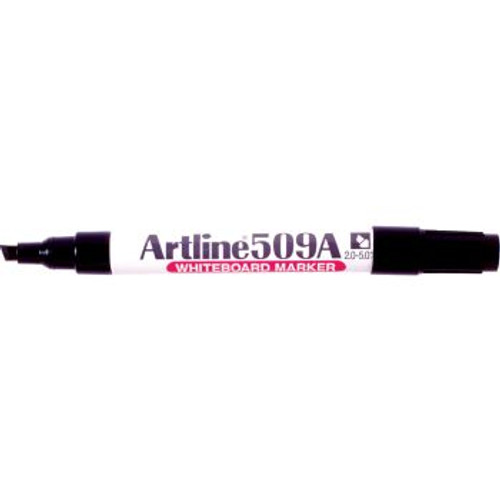 ARTLINE 509A WHITEBOARD MARKER Medium Chisel Black, Bx12