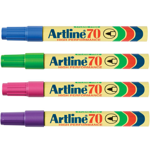 ARTLINE 70 PERMANENT MARKER Brights Assorted
