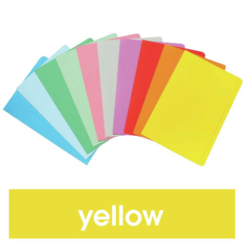 MARBIG MANILLA FOLDER Foolscap Yellow Bx100