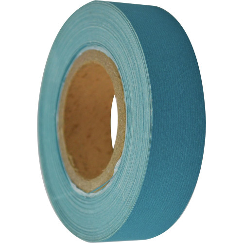 RAINBOW STRIPPING ROLL RIBBED 25mmx30m Turquoise
