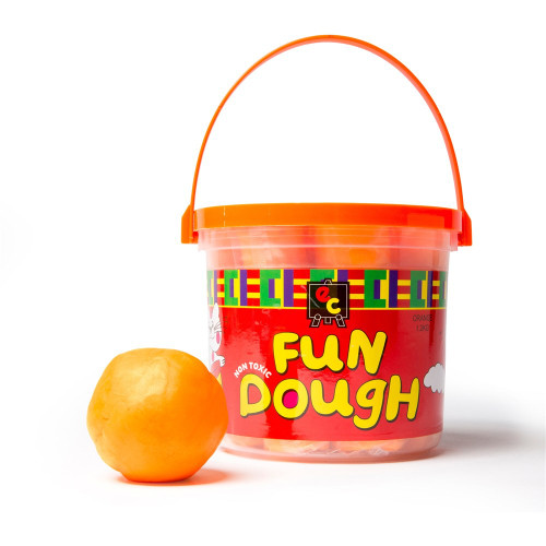 EDUCATIONAL COLOURS FUN DOUGH 900G ORANGE