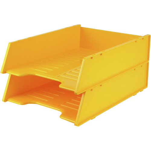 ITALPLAST A4 "Multi Fit" Fruit Document Tray - Banana, Each