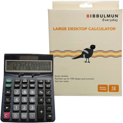 BIBBULMUN DESKTOP CALCULATOR 12 Digit