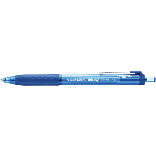 PAPERMATE PEN  INKJOY 300 Retractable Medium Blue 2008583 Box of 12