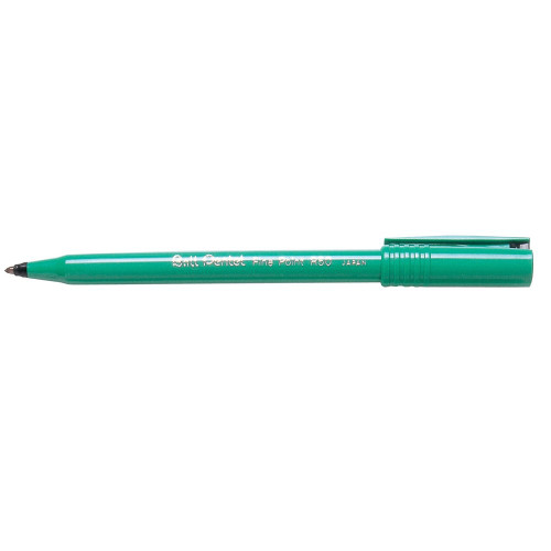Pentel R50 Rollerball Pen 0.8mm Medium Nib Black, Each
