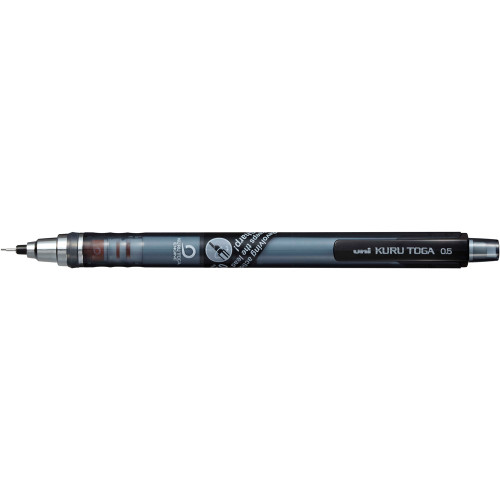 UNI KURU TOGA MECHANICAL Pencil 0.5mm Smoke Barrel
