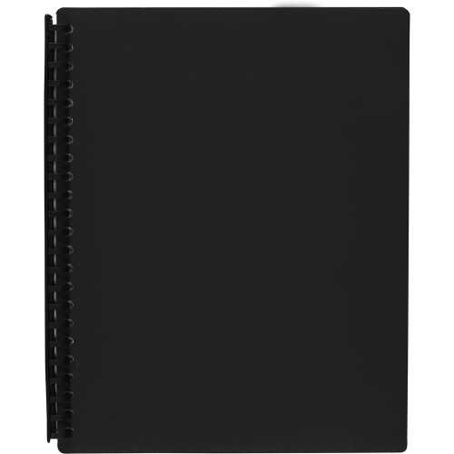 MARBIG REFILLABLE DISPLAY BOOK A4 40Pocket Black