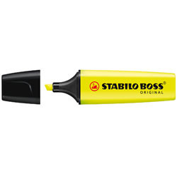 STABILO BOSS HIGHLIGHTER Yellow Bx10