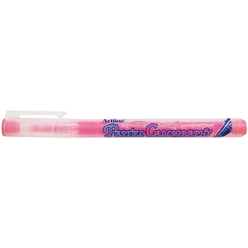 ARTLINE CALLIGRAPHY PENS 2mm Pastel Pink Pack of 12