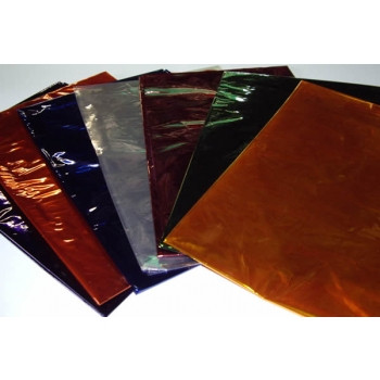 CELLOPHANE GIFT WRAP ASSORTED 750 x 1000mm, Pack 25