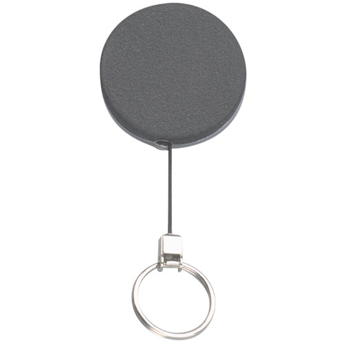 REXEL RETRACTABLE KEY HOLDERS WITH RING 700mm Black