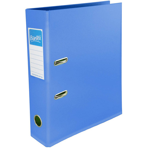 A4 70MM LEVER ARCH FILE - BLUEBERRY