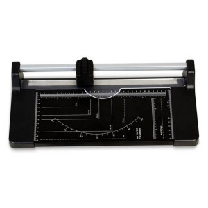 Ledah A4 Home Trimmer Metal Base 10 Sheet Capacity - Black (LEDAH330)
