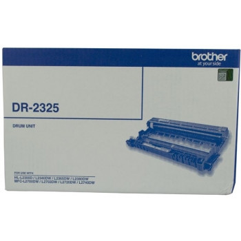 BROTHER DR-2325 ORIGINAL DRUM UNIT 12K Suits HL L2300D, L2340DW, L2365DW, 2380DW, MFC L2700DW, 2703DW, 2720DW, 2740DW