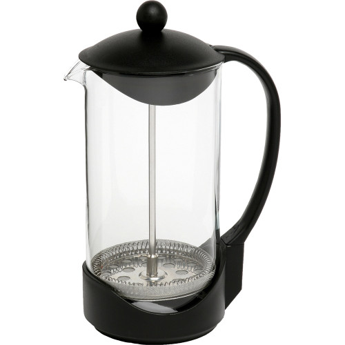Compass Impress Coffee Plunger 8 Cup 1 Ltr Black, Each
