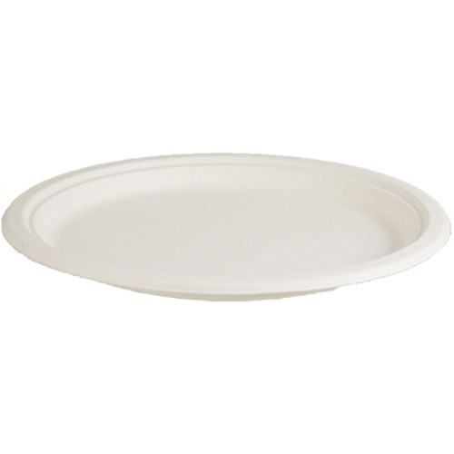 ENVIROCHOICE PLATE ROUND NATURAL FIBRE 225MM PACK 25