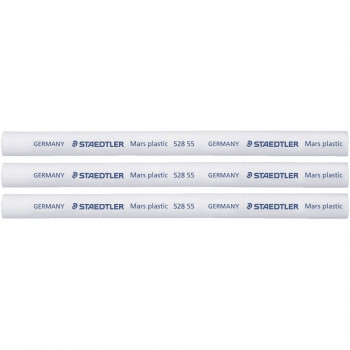 Staedtler 528 Mars Plastic Eraser Refill For 528 50BKDA, Bag of 3