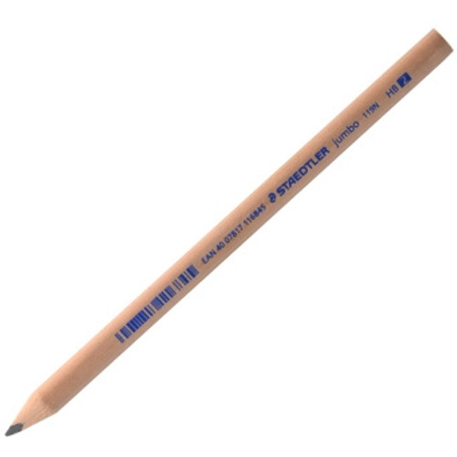 STAEDTLER NATURAL JUMBO PENCIL TRIANGULAR HB BOX OF 12