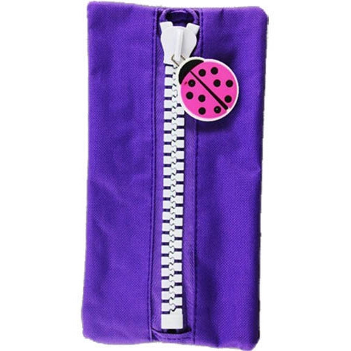 PROTEXT CHARACTER PENCIL CASE - PURPLE LADYBIRD