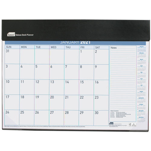 SASCO DELUXE DESK PLANNER (512x376mm) (Sold Out for 2026)