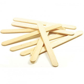 WOODEN STIRRERS/Pop Sticks 114mm x 10mm Plain Pk1000 (C-WS6500 / CPWS / NP9215)