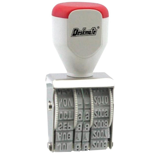 DESKMATE RUBBER DATE STAMP 12 Year Band, 4mm Text