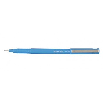 ARTLINE 200 FINELINER PENS Bright Blue Bx12