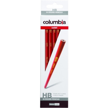 COLUMBIA CADET LEAD PENCIL ROUND HB Pk20