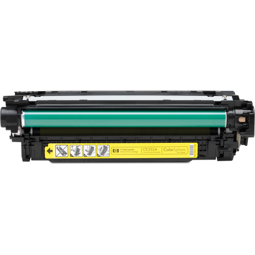 HP 504A YELLOW ORIGINAL LASERJET TONER CARTRIDGE 7K (CE252A) Suits LaserJet CP3520 / 3525 / CM3530