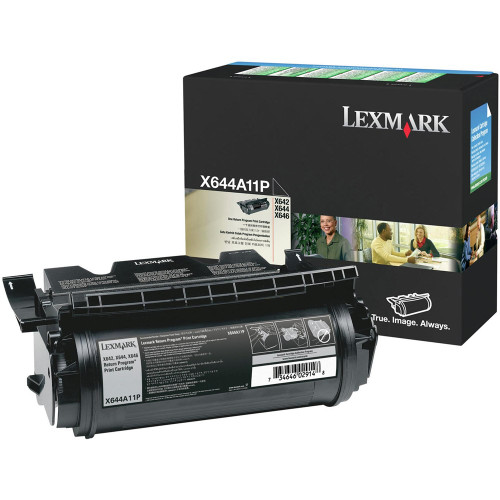 LEXMARK X644A11P ORIGINAL PREBATE TONER CARTRIDGE 10K Suits X64XE