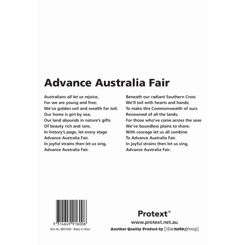 PROTEXT PP COVER STUDENT NOTE BOOK WHITE 64 PAGE GRID 5MM