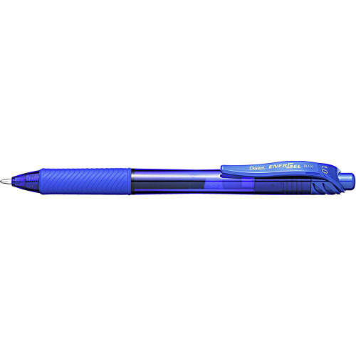 Pentel BL110 Energel X Liquid Gel Pen Retractable 1.0mm Blue, Each