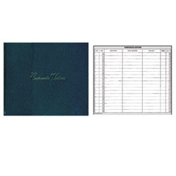 ZIONS CORPORATE VISITORS BOOK NO.CVB CVB 275x315mm