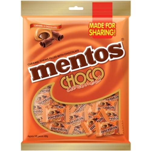 MENTOS LOLLIES CARAMEL PILLOW Pack of 420gm 420g