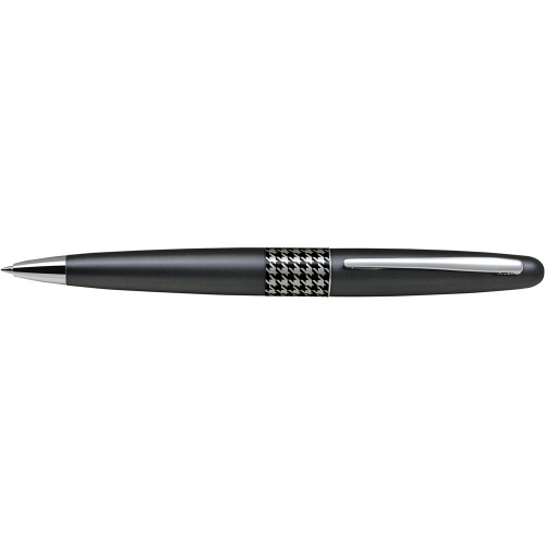 PILOT MR BALLPOINT PEN MR3 Houndstooth Grey Barrel Medium Black Ink