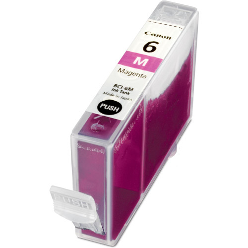 CANON BCI-6 ORIGINAL MAGENTA INK CARTRIDGE Suits S800 / S820 / S820D / S830D / S900 / S9000 / I865 / I950D / I965 / I990 / I9100 / I9950 / IP4000R / IP5000 / MP750 / MP760 / MP780 / IP6000 / IP8500