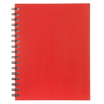 SPIRAX 512 HARDCOVER NOTEBOOKS A4 200Pg Red