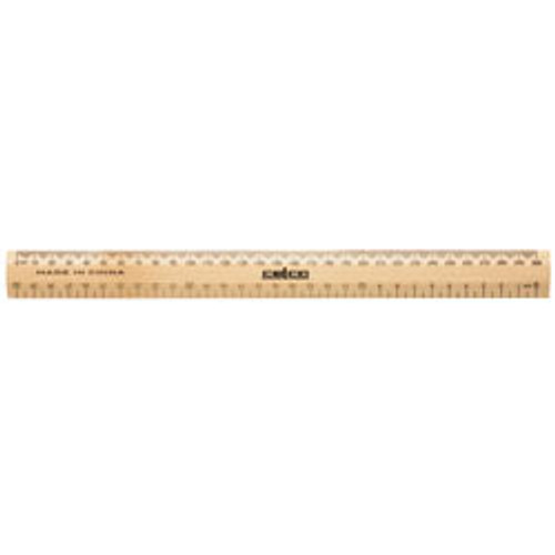 CELCO/RULEX METRIC WOODEN RULER 300mm
