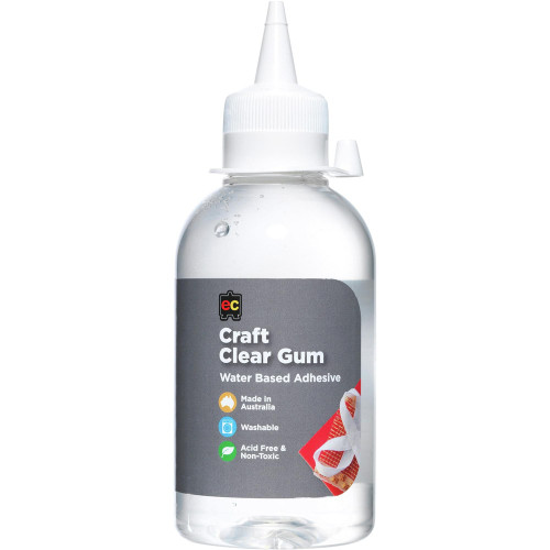 EC CLEAR GUM GLUE 250ml