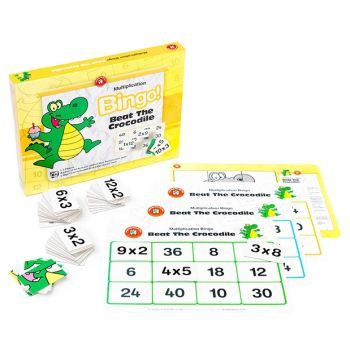 BEAT THE CROCODILE (MULTIPLICATION) BINGO