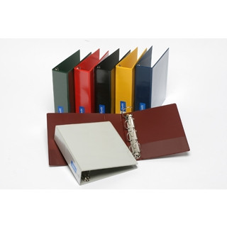 Bantex Standard Insert Ring Binder PP A4 2D Ring 65mm - Black (2736-210)