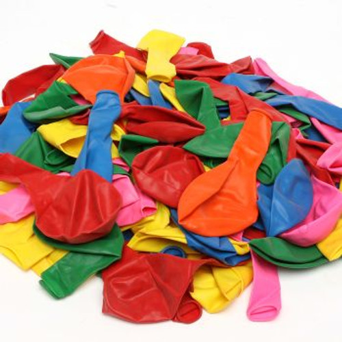 BALLOONS 30CM ASSORTED STANDARD COLOURS 100PKT *** While Stocks Last ***