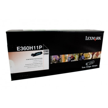 LEXMARK E360H11P ORIGINAL PREBATE BLACK TONER CARTRIDGE 9K Suits E360 / E460 / E462